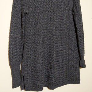 GUC - Athleta Wool Basket Weave Sweater - Grey - Large